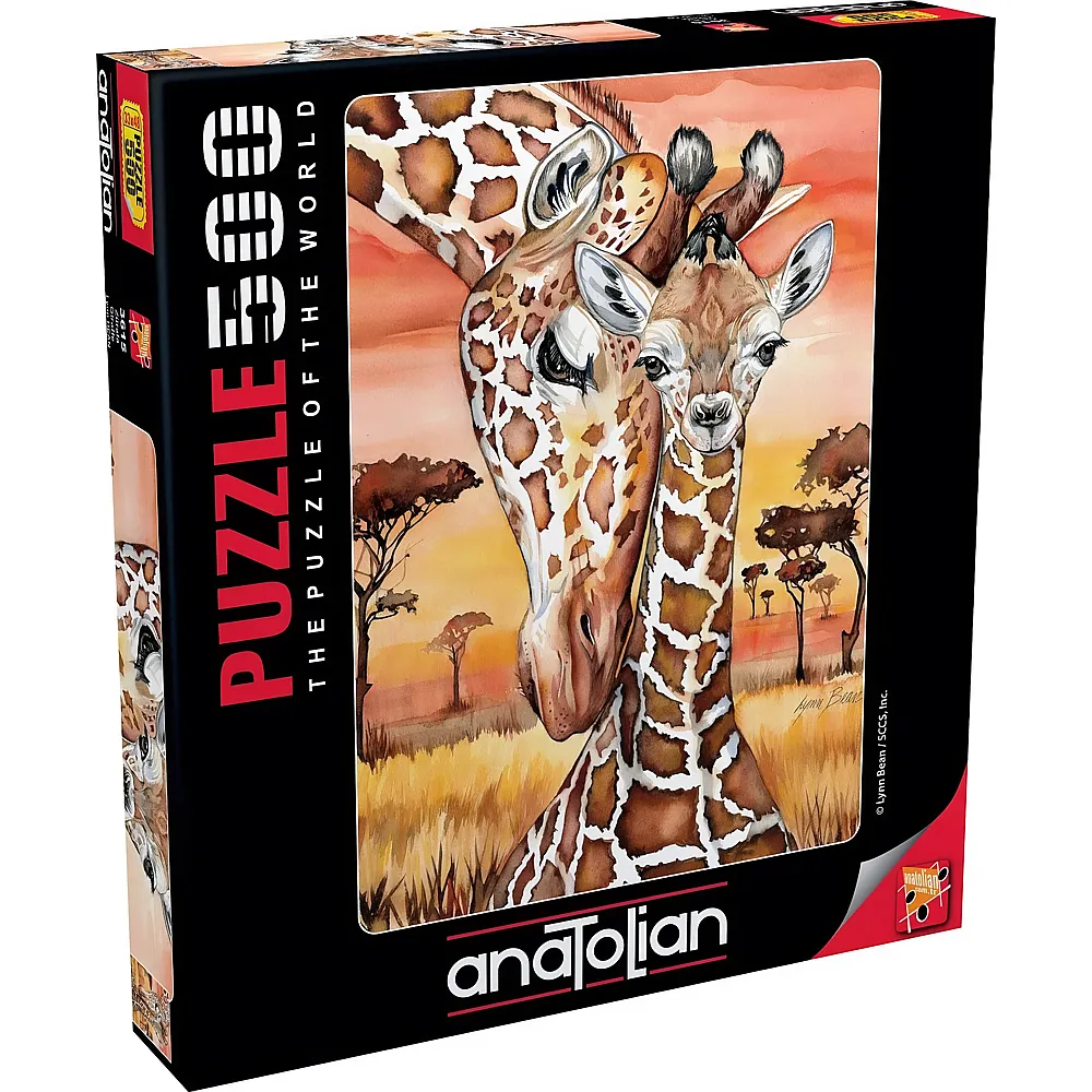 Anatolian Puzzle 500 Teile Giraffe