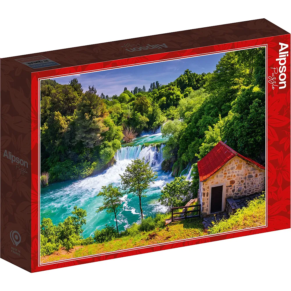 Alipson Puzzle Krka-Wasserf�lle, Kroatien - 1000 Teile