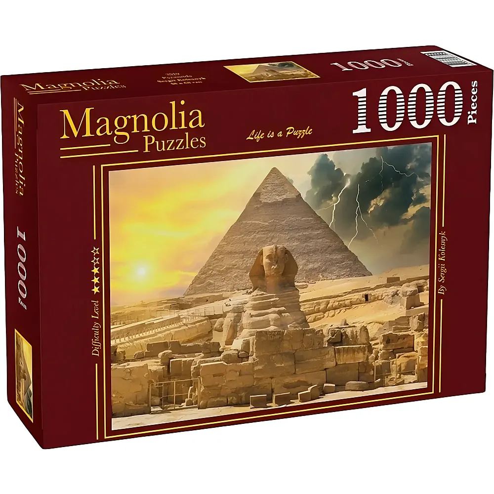 Magnolia Puzzle Pyramids - 1000 Teile