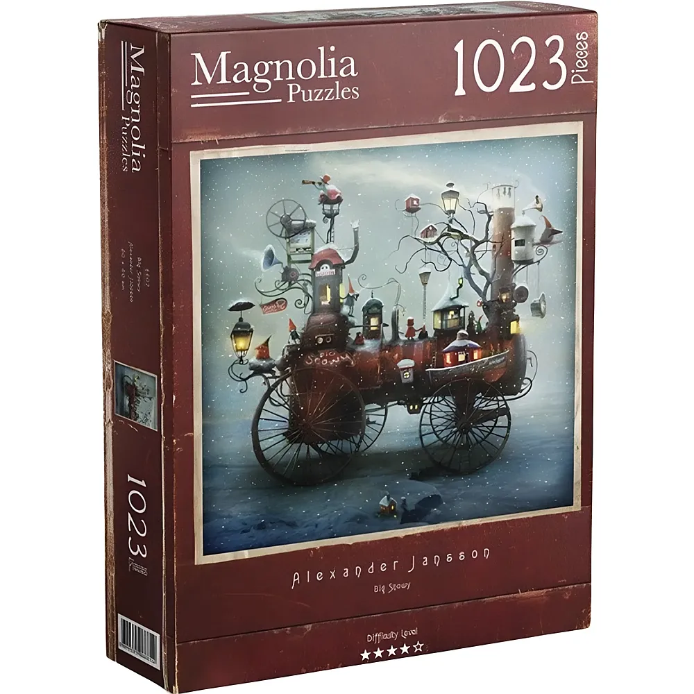 Magnolia Puzzle Big Snowy - 1023 Teile