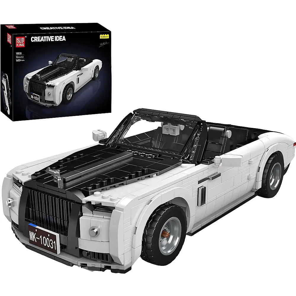 Mould King Creative Idea Supersportwagen Statische Version 10031 - Klemmbausteine Fahrzeuge