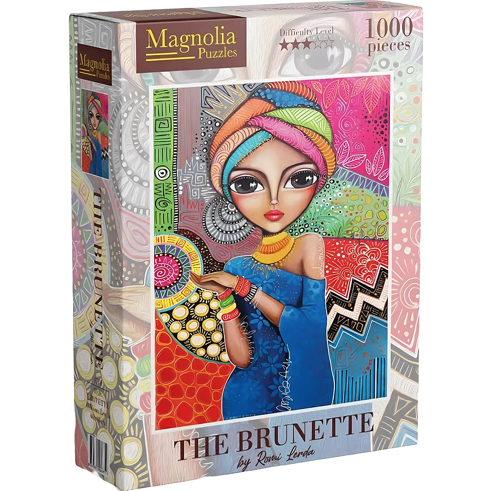 Magnolia Puzzle Romi Lerda The Brunette 1000Teile