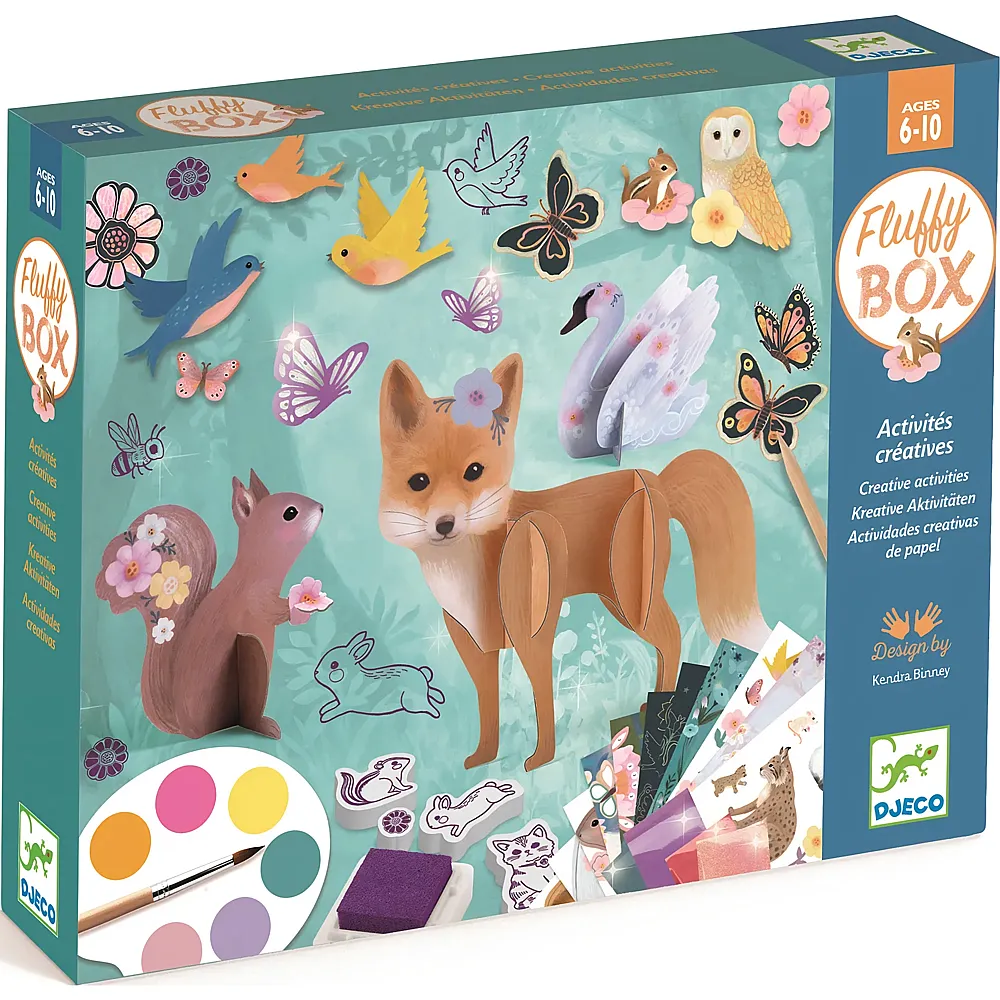 Djeco Kreativset Tierwelt