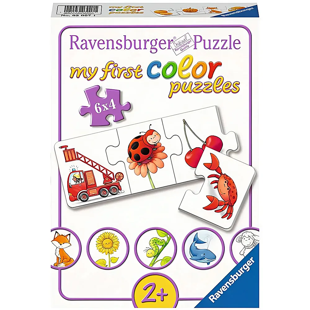 Ravensburger Puzzle Alle meine Farben 6x4