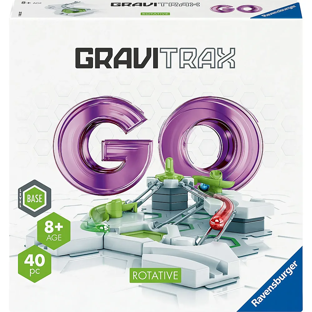 Ravensburger GraviTrax Starter-Set GO Rotative - 40 Teile