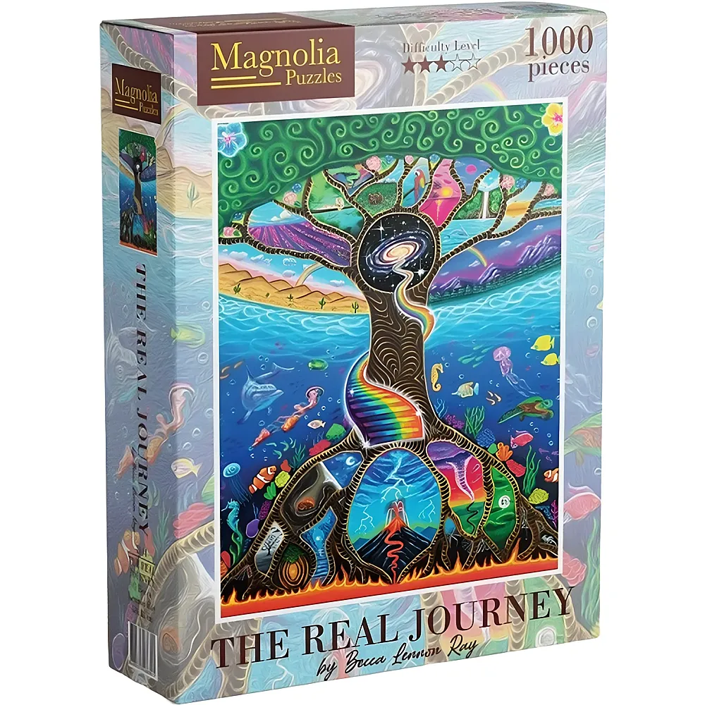 Magnolia Puzzle Becca Lennon Ray The Real Journey - 1000 Teile