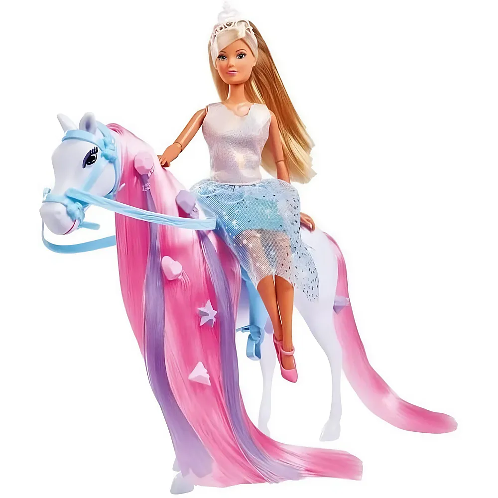 meinspielzeug - Simba Steffi Love Prinzessin mit Pferd | Modepuppen