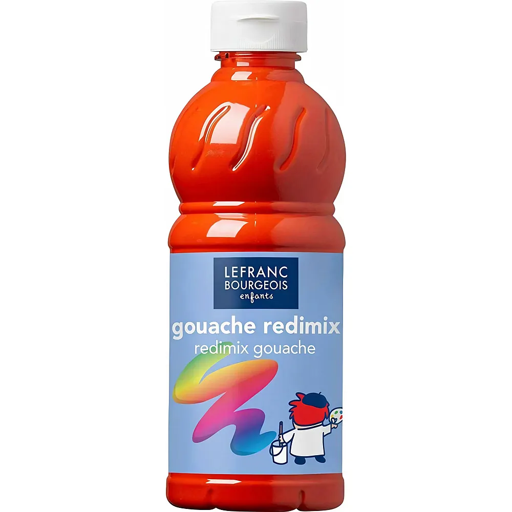 Lefranc Bourgeois Lfb Glossy Acrylfarbe 500ml Flasche - Leuchtendrot - Suche